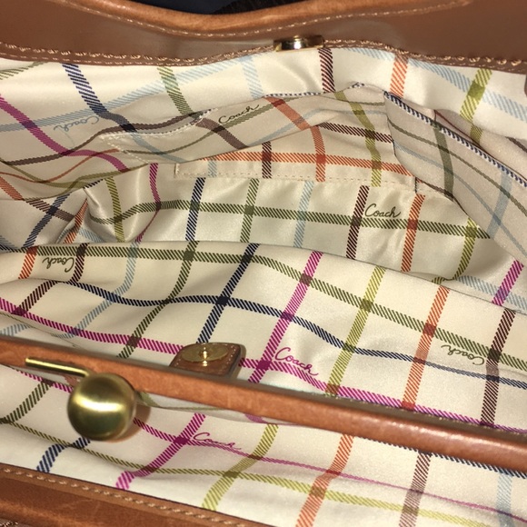 Coach Ergo Signature Denim Satchel - Picture 6 of 6